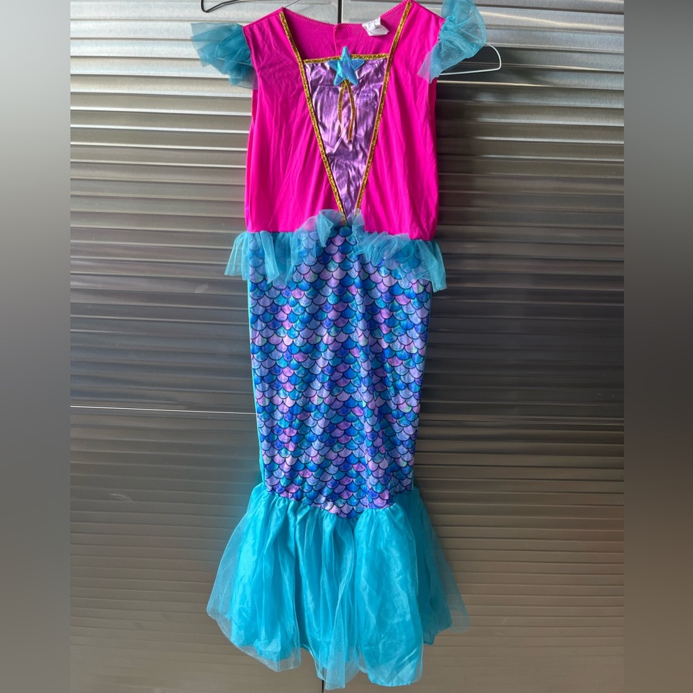 Mermaid Kids Costume - Mystical Waters Blue & Pink